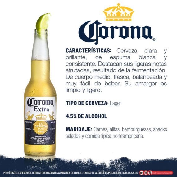 Cerveza Coronita botella x6und x210ml c-u